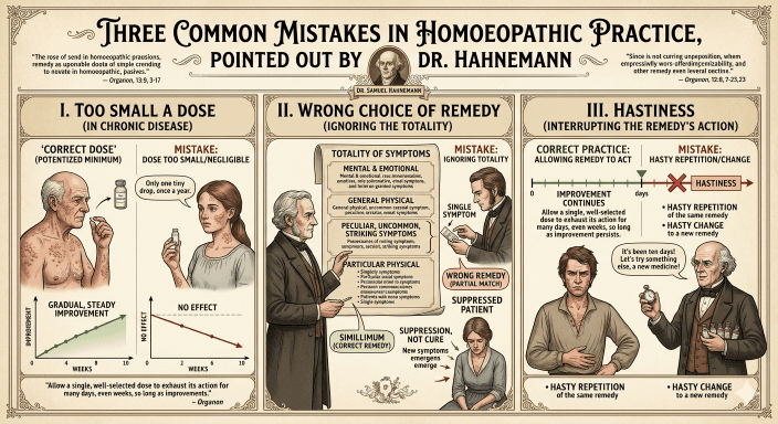 The Minimum Dose: Three Common Physician Mistakes That Make Cure Difficult.