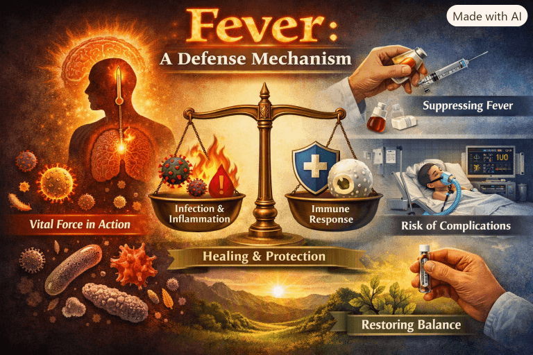 Fever: An Expression of vital force and Dynamic Resonance.