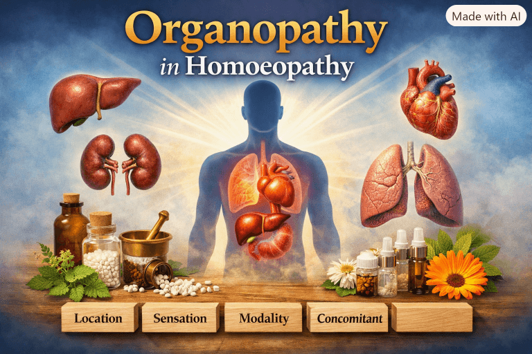 Organopathy in Homoeopathy: Bridging Organ Affinity and Classical Cure.